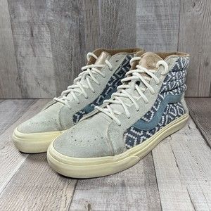 Vans Women's Sk8 Hi Italian Weave Skate Shoes Skateboard Sneakers Size 6.5
